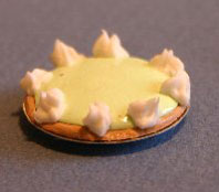 Dollhouse Miniature Pie Key Lime